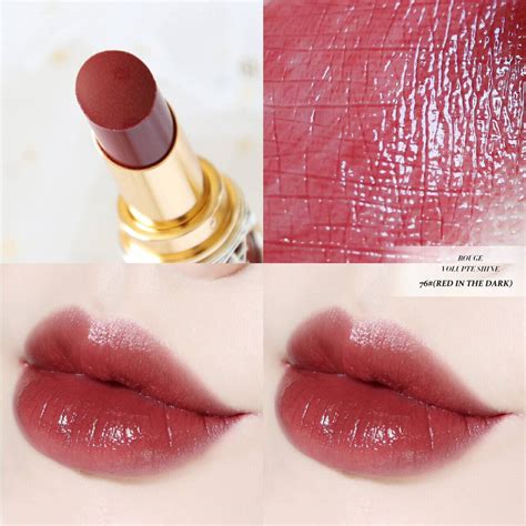 ysl rouge shine lipstick 76